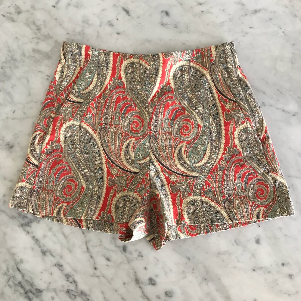 Zara High Waisted Shorts